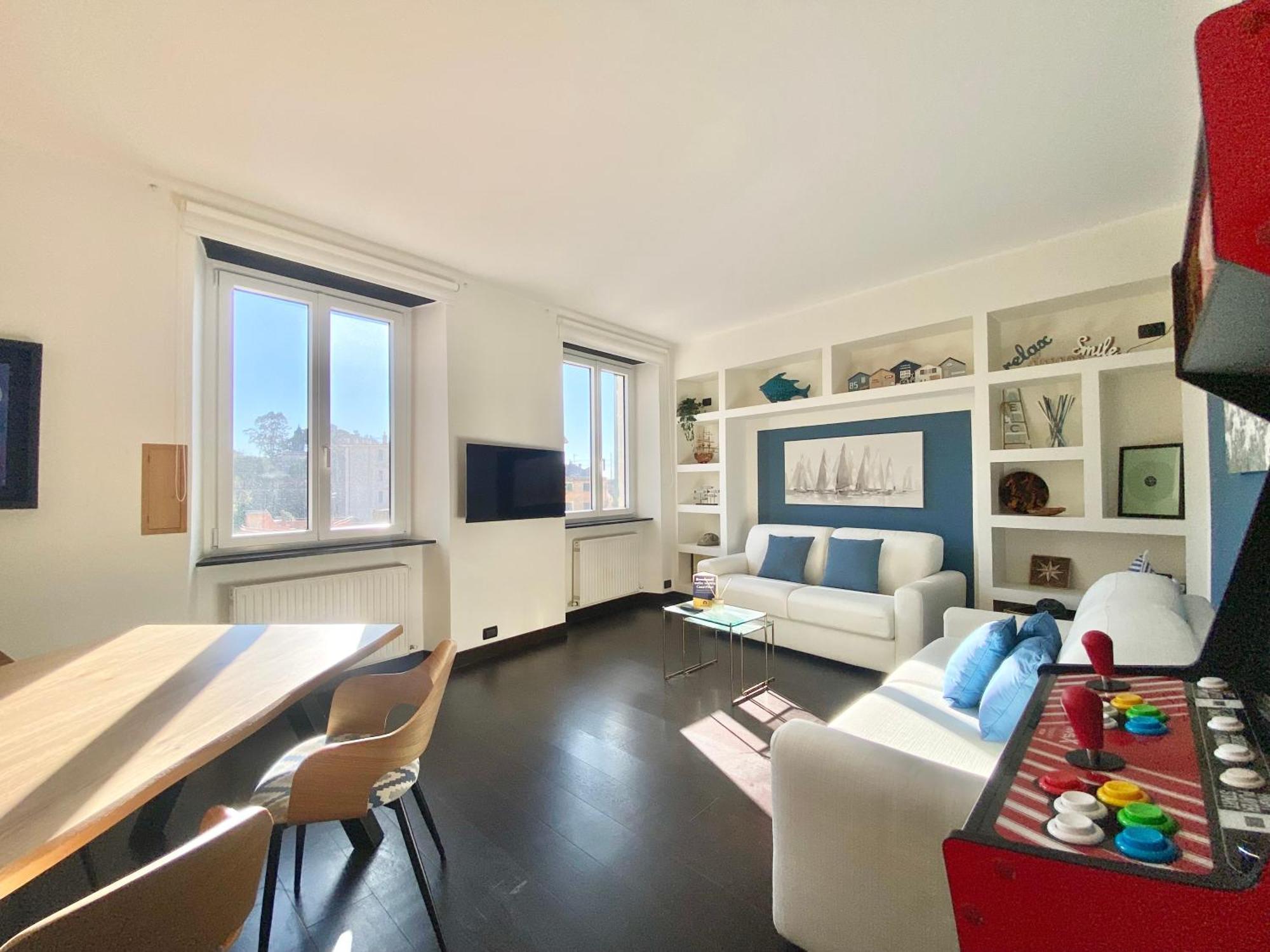Appartement Casaviva - Modern Lively Trilo In Genova Nervi Extérieur photo